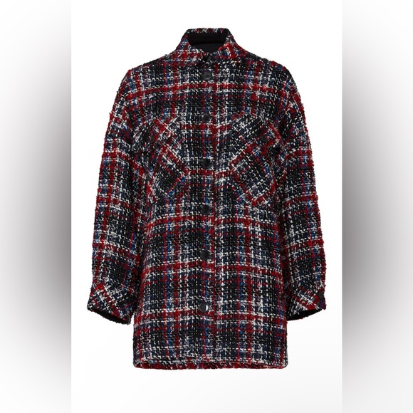 IRO Elmer Tweed Jacket 40 Shacket - Picture 5 of 10